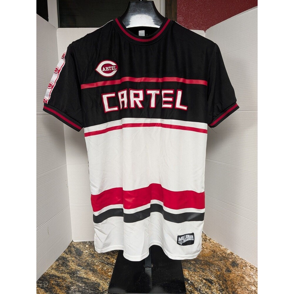 BESTSELLER - CARTEL LAVISH SOCIETY CREW NECK SHORT SLEEVE SHIRT